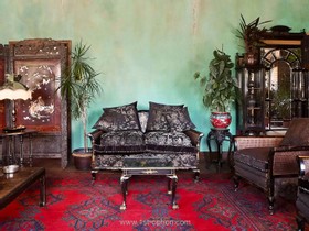 Lace Apartment South - Factory lace apartment warehouse loft conversion antique vintage retro style art deco old photoshoot shoot film set filming studio photography - thumbnail