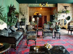 Lace Apartment South - Factory lace apartment warehouse loft conversion antique vintage retro style art deco old photoshoot shoot film set filming studio photography - thumbnail