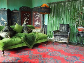 Lace Apartment South - Factory lace apartment warehouse loft conversion antique vintage retro style art deco old photoshoot shoot film set filming studio photography - thumbnail
