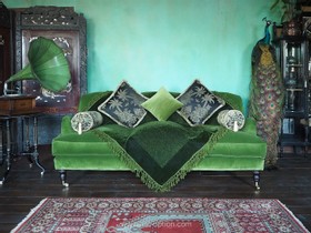 Lace Apartment South - Factory lace apartment warehouse loft conversion antique vintage retro style art deco old photoshoot shoot film set filming studio photography - thumbnail