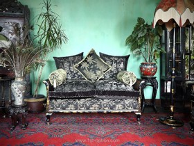 Lace Apartment South - Factory lace apartment warehouse loft conversion antique vintage retro style art deco old photoshoot shoot film set filming studio photography - thumbnail