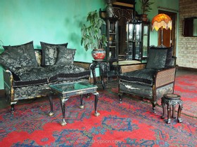 Lace Apartment South - Factory lace apartment warehouse loft conversion antique vintage retro style art deco old photoshoot shoot film set filming studio photography - thumbnail