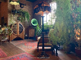 Lace Apartment South - Factory lace apartment warehouse loft conversion antique vintage retro style art deco old photoshoot shoot film set filming studio photography - thumbnail