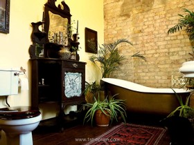 Lace Apartment South - Factory lace apartment warehouse loft conversion antique vintage retro style art deco old photoshoot shoot film set filming studio photography - thumbnail