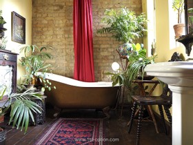 Lace Apartment South - Factory lace apartment warehouse loft conversion antique vintage retro style art deco old photoshoot shoot film set filming studio photography - thumbnail