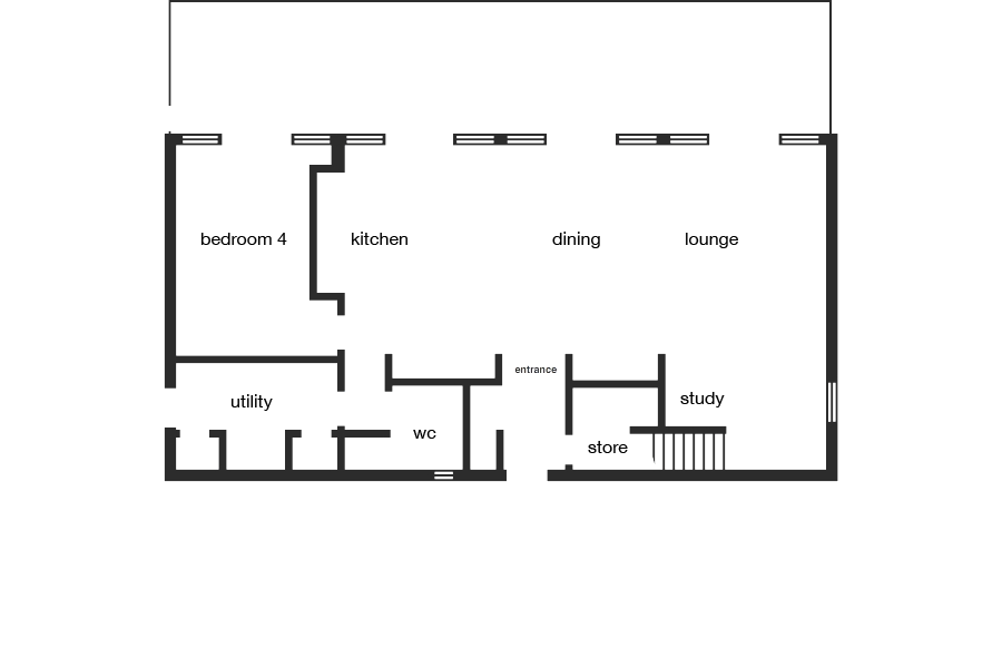 Lake House - floorplan