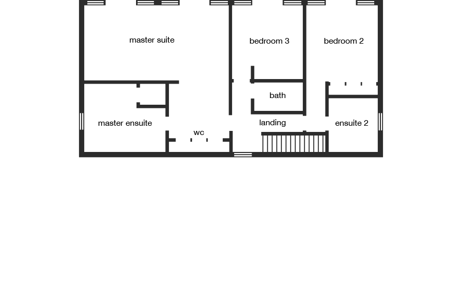 Lake House - floorplan