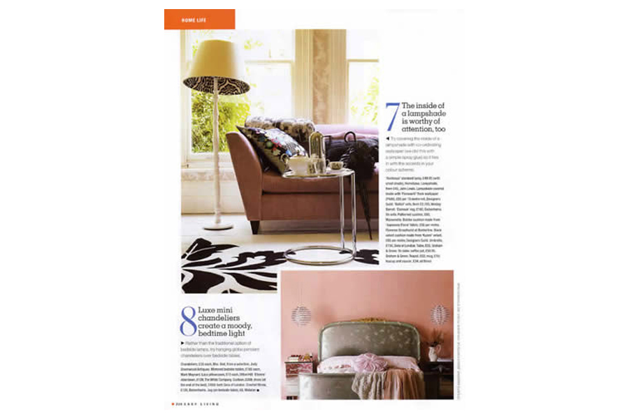 Mapesbury Road - tearsheet for Easy Living
