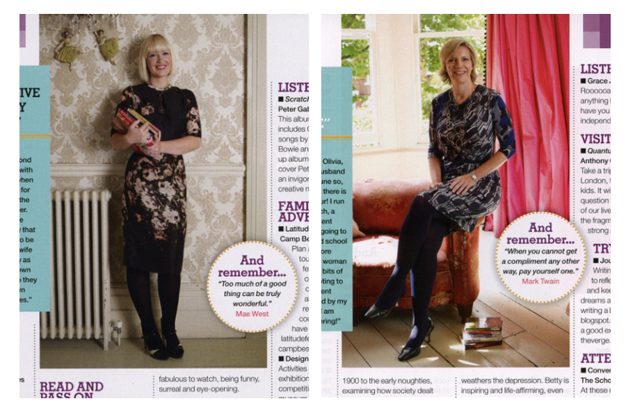 Mapesbury Road - tearsheet for Easy Living