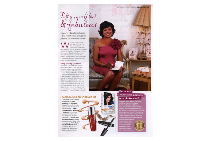 Mapesbury Road - tearsheet for Good Housekeeping