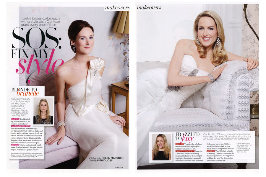 Mapesbury Road - tearsheet for Brides