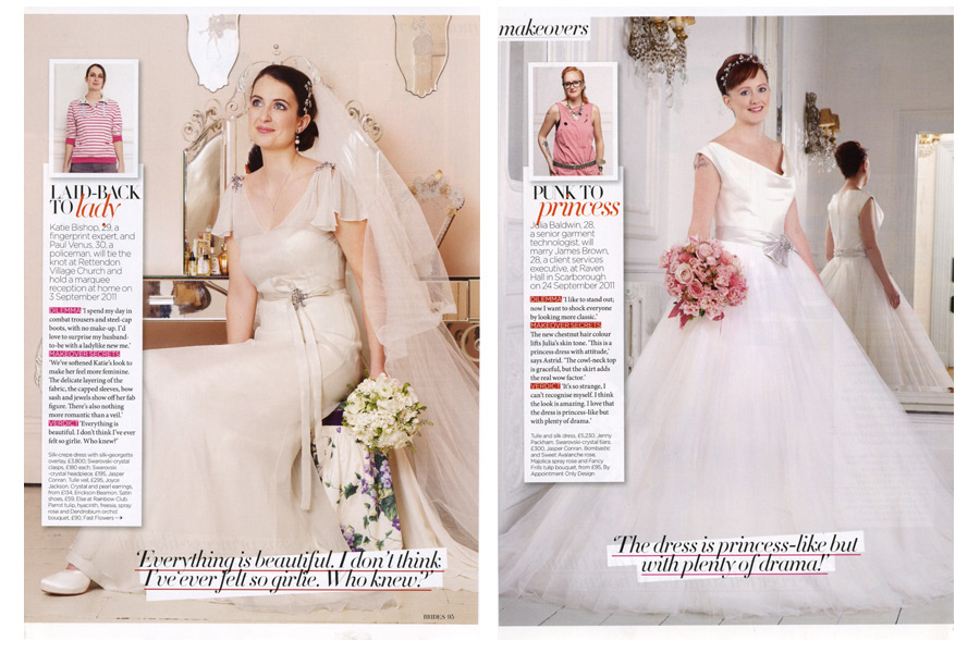 Mapesbury Road - tearsheet for Brides