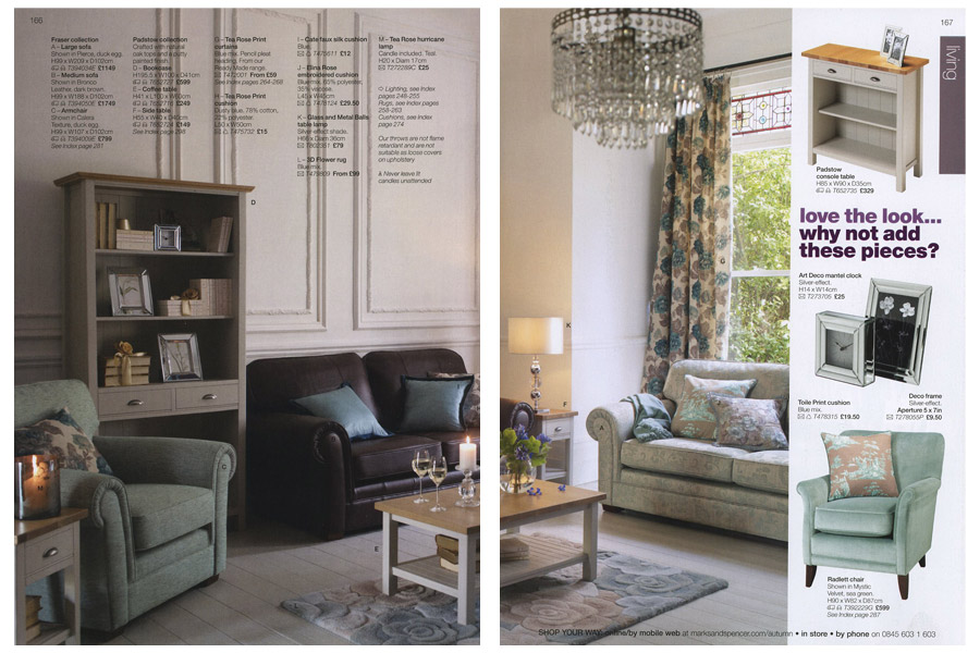 Mapesbury Road - tearsheet for Marks & Spencer