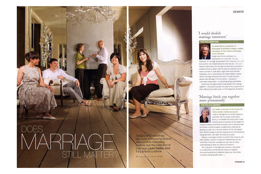 Oriel - tearsheet for Psychologies