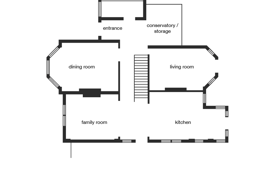 The Oval - floorplan