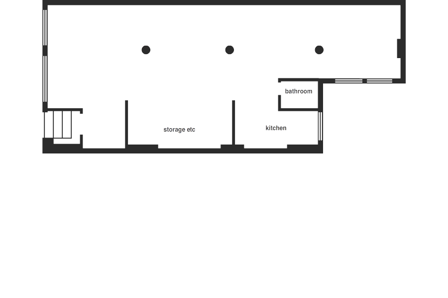 The Paint Studio - floorplan