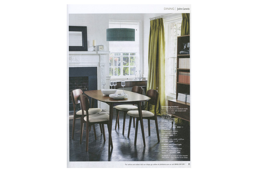 Petersham Common - tearsheet for John Lewis