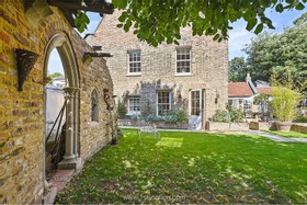 Pissarro - wooden beams fireplace pond landscaped garden rustic art deco gated skylights Georgian outhouses - thumbnail