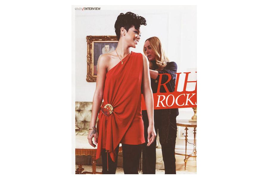 Richmond Road - quirky - tearsheet for Grazia