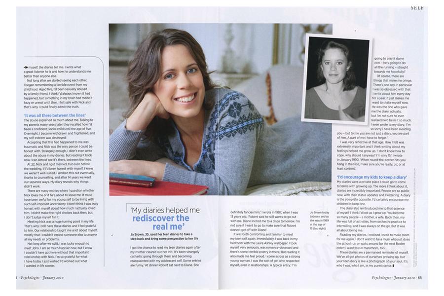 Richmond Road - tearsheet for Psychologies