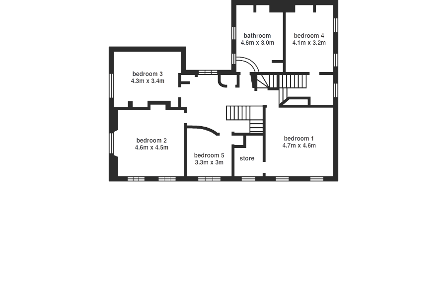 Rose Villa - floorplan