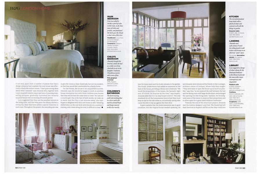 Staithe House - tearsheet for Homes & Gardens