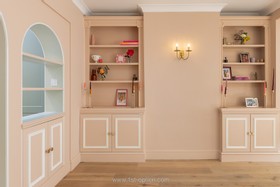 Tarma - pastel pink house family home shoot location filming photography battersea SW London - thumbnail