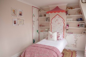 Tarma - pastel pink house family home shoot location filming photography battersea SW London - thumbnail