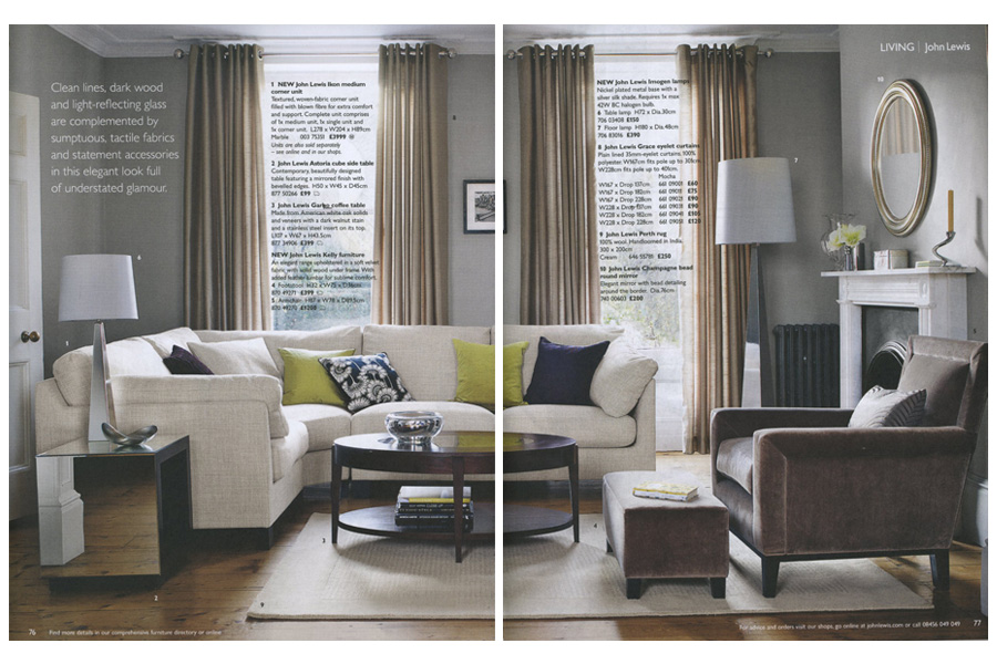 Vallance House - tearsheet for John Lewis