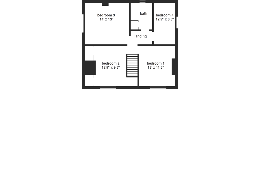 Walnuts Farm - floorplan